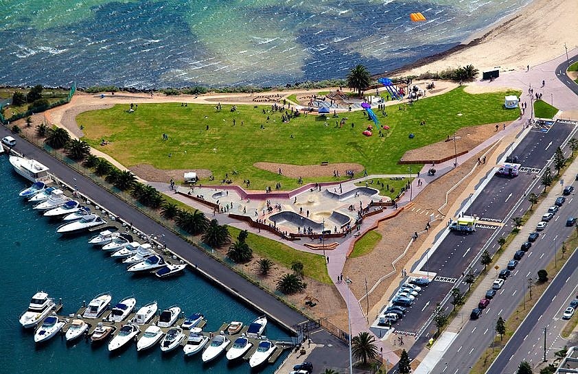 St Kilda skatepark